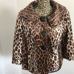 Chico’s faux fur Swing Jacket